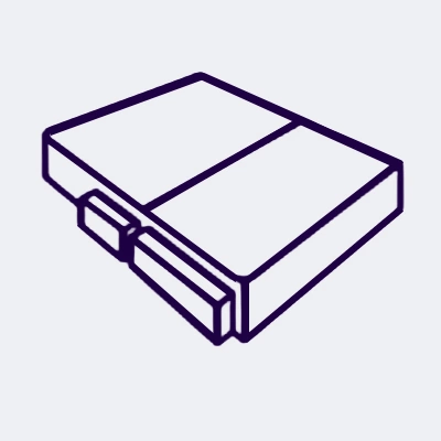 1+1 Drawers Left Hand Side